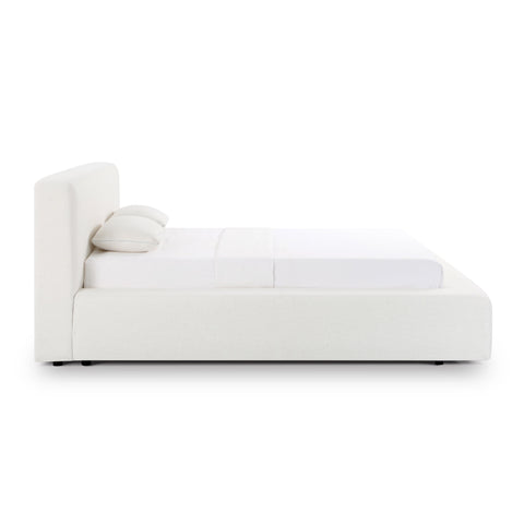 TOV Furniture Minimalist Meena Low Profile Platform Bed with Storage - Queen - Queen - King