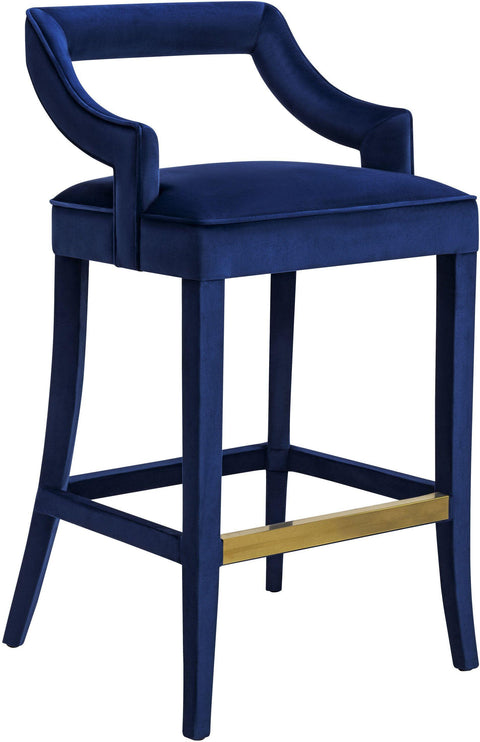 Timeless Minimalist Modern Upholstered Parsons Bar Stool