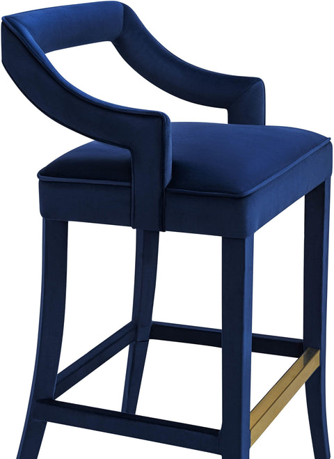 Timeless Minimalist Modern Upholstered Parsons Bar Stool
