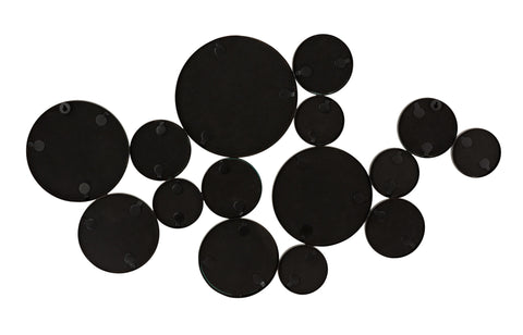 Contemporary Round Accent Mirror for Living Room Wall