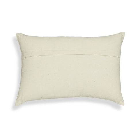 TOV Furniture Classic Bohemian Floral Embroidery Lumbar Throw Pillow - 24 x 16