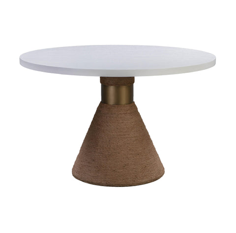 TOV Furniture Coastal Tulip Round Dining Table
