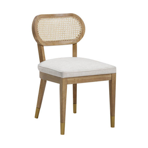 Timeless Minimalist Mid Century Upholstered Dining Side Chair