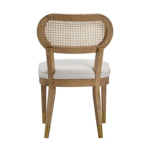 Timeless Minimalist Mid Century Upholstered Dining Side Chair