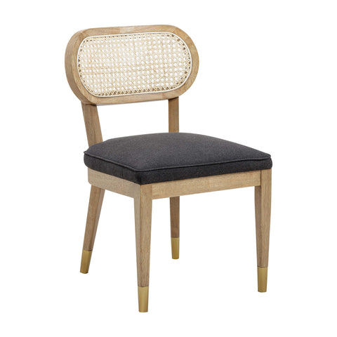 Timeless Minimalist Mid Century Upholstered Dining Side Chair