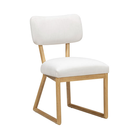 Timeless Minimalist Parsons Dining Side Chair with Splayed Legs