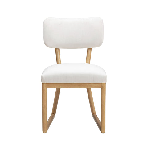 Timeless Minimalist Parsons Dining Side Chair with Splayed Legs
