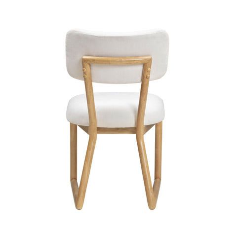 Timeless Minimalist Parsons Dining Side Chair with Splayed Legs