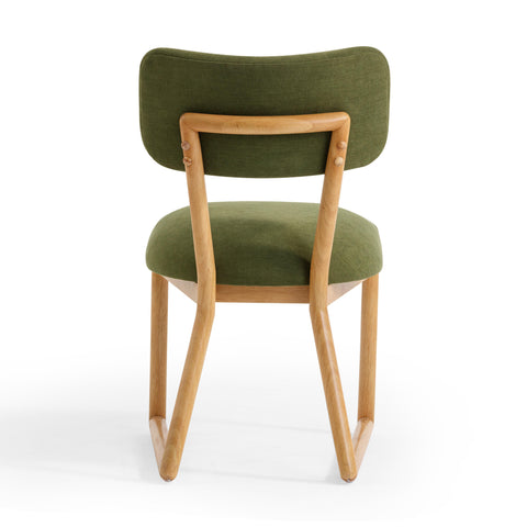 Timeless Minimalist Parsons Dining Side Chair with Splayed Legs