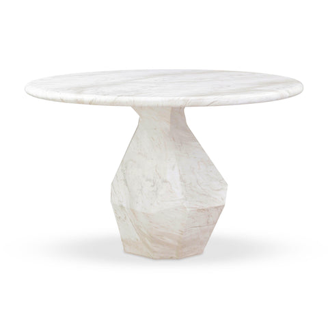 TOV Furniture Tulip Round Dining Table Contemporary Style