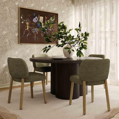 Timeless Minimalist Parsons Upholstered Dining Side Chair