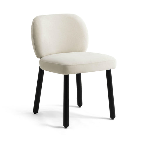 Timeless Minimalist Contemporary Upholstered Dining Side Chair