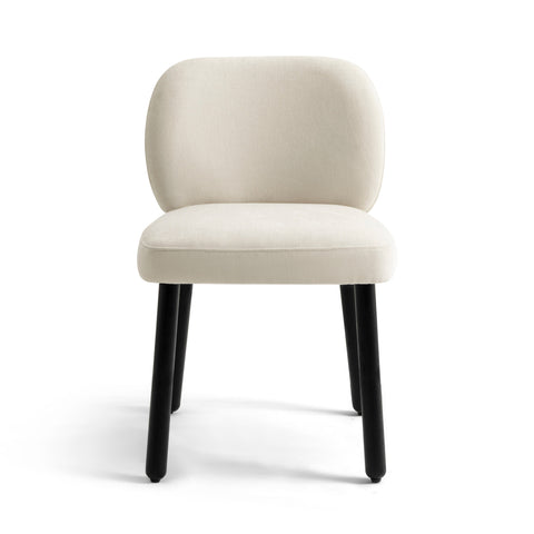 Timeless Minimalist Contemporary Upholstered Dining Side Chair