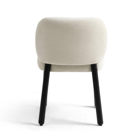 Timeless Minimalist Contemporary Upholstered Dining Side Chair