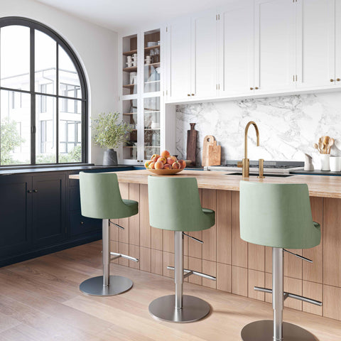 Timeless Minimalist Parsons Adjustable Modern Bar Stool