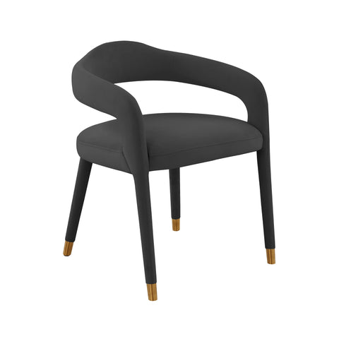 Lucia Timeless Minimalist Modern Barrel Dining Armchair