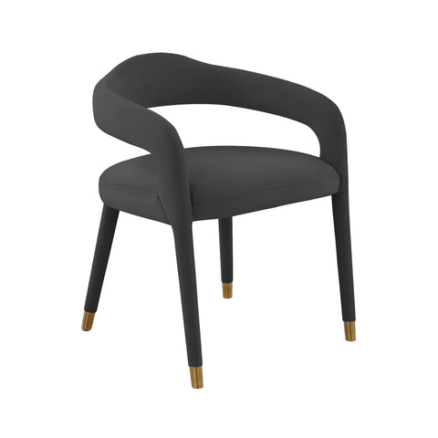 Lucia Timeless Minimalist Modern Barrel Dining Armchair