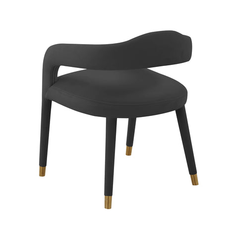Lucia Timeless Minimalist Modern Barrel Dining Armchair