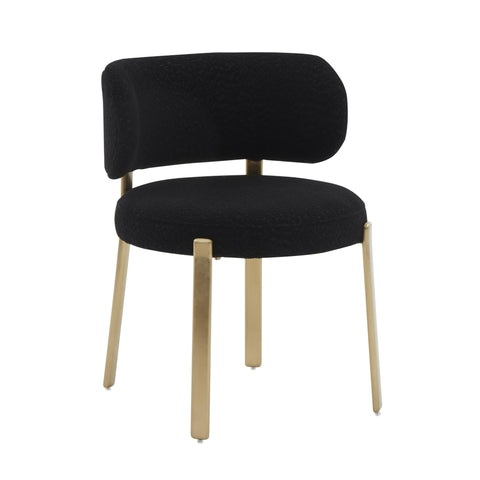 Timeless Minimalist Barrel Back Dining Side Chair