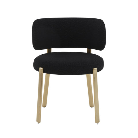 Timeless Minimalist Barrel Back Dining Side Chair