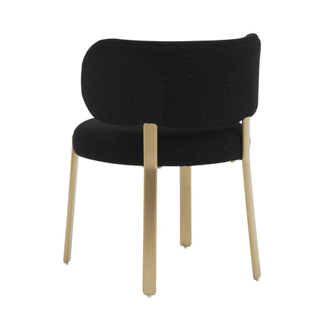 Timeless Minimalist Barrel Back Dining Side Chair