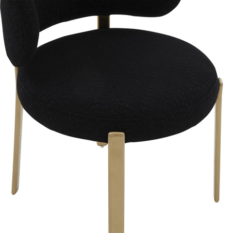Timeless Minimalist Barrel Back Dining Side Chair