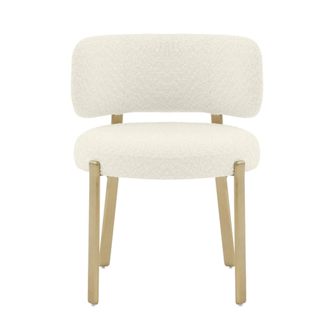 Timeless Minimalist Barrel Back Dining Side Chair