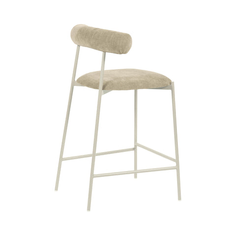 Timeless Minimalist Modern Upholstered Velvet Bar Stool