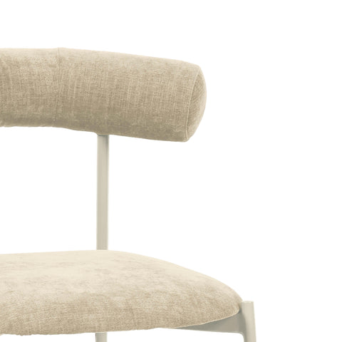 Timeless Minimalist Modern Upholstered Velvet Bar Stool