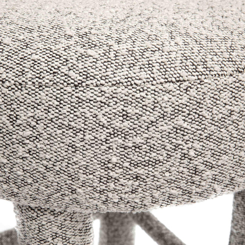 Timeless Minimalist Barrel Upholstered Counter Stool
