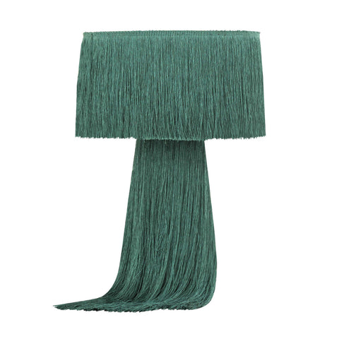 Atolla Bohemian Accent Table Lamp with Tassels