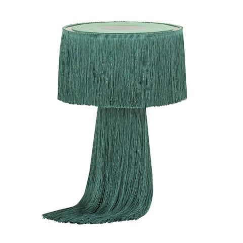 Atolla Bohemian Accent Table Lamp with Tassels