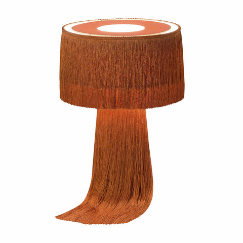 Atolla Bohemian Accent Table Lamp with Tassels