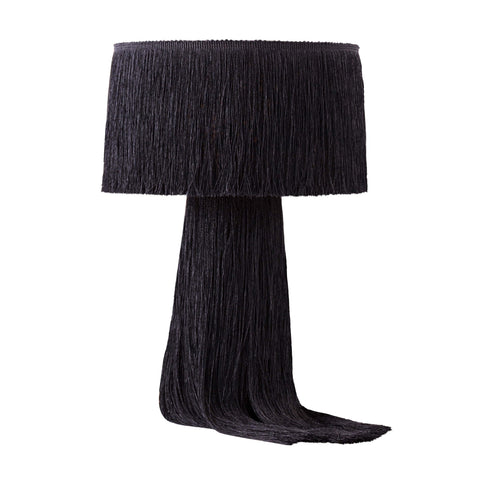 Atolla Bohemian Accent Table Lamp with Tassels