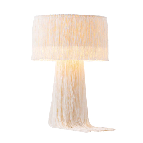 Atolla Bohemian Accent Table Lamp with Tassels