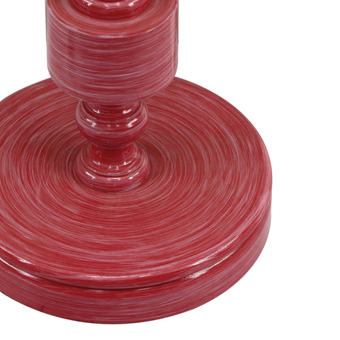 Peggy Column Floor Lamp with Pleated Shade Contemporary Style