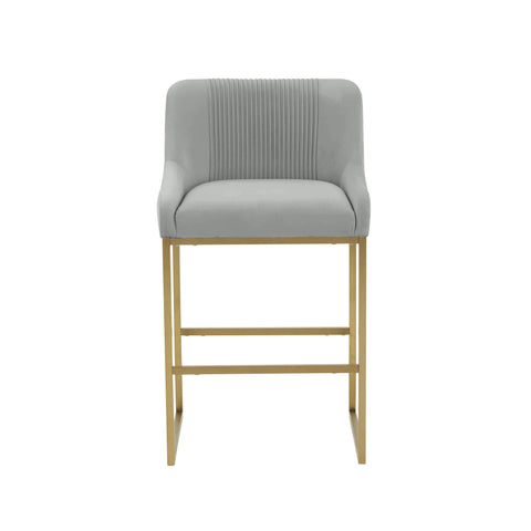 Timeless Minimalist Modern Parsons Upholstered Counter Stool