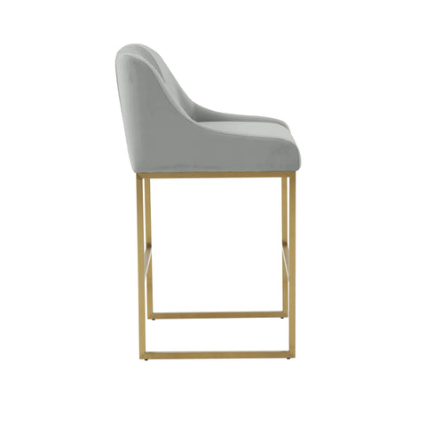 Timeless Minimalist Modern Parsons Upholstered Counter Stool