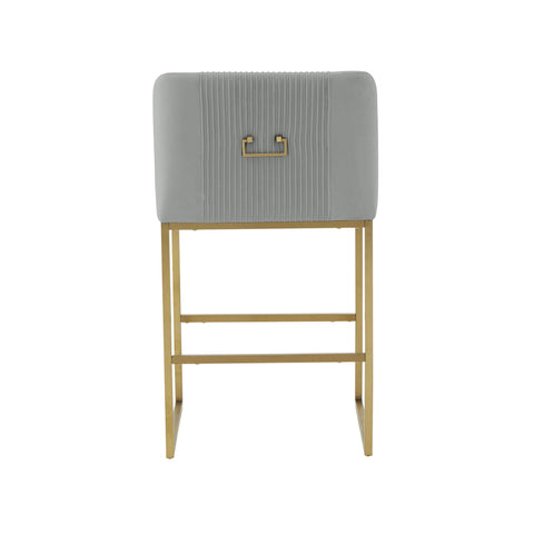 Timeless Minimalist Modern Parsons Upholstered Counter Stool