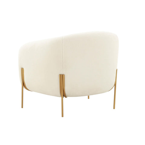 Timeless Minimalist Upholstered Barrel Accent Chair