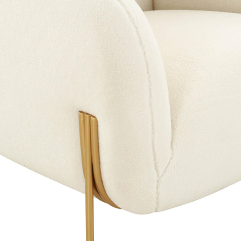 Timeless Minimalist Upholstered Barrel Accent Chair