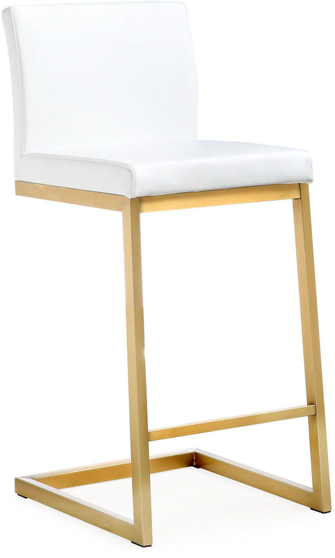 Timeless Minimalist Contemporary Parsons Upholstered Counter Stool