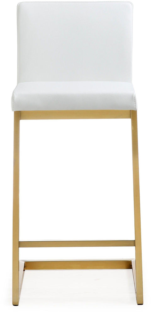 Timeless Minimalist Contemporary Parsons Upholstered Counter Stool