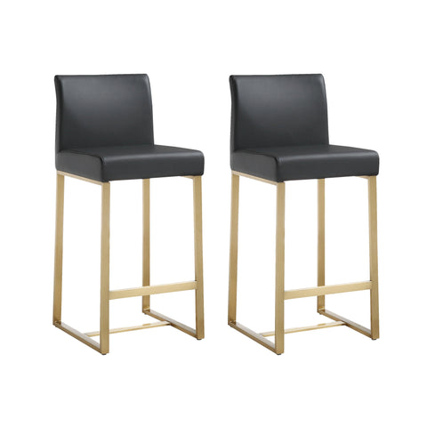 Timeless Minimalist Parsons Counter Stool with Foot Lift