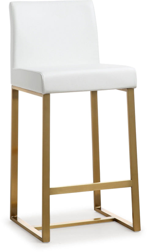 Timeless Minimalist Parsons Counter Stool with Foot Lift