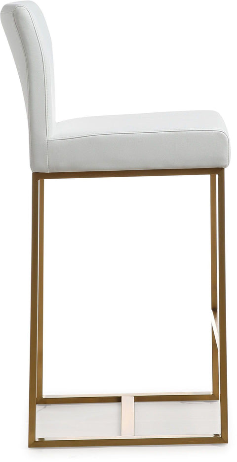 Timeless Minimalist Parsons Counter Stool with Foot Lift