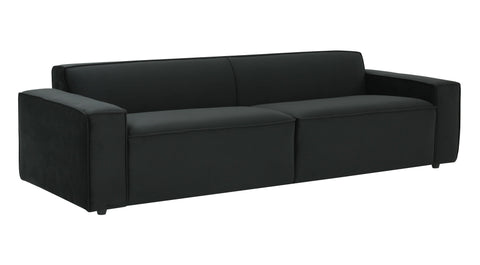 Olafur Mid Century Velvet Standard Sofa