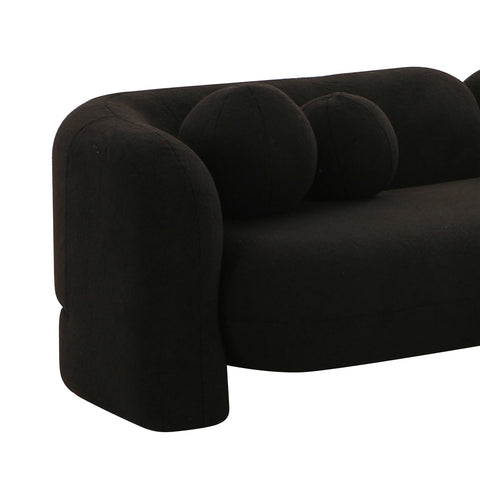Amelie Contemporary Armless Asymmetrical Standard Sofa