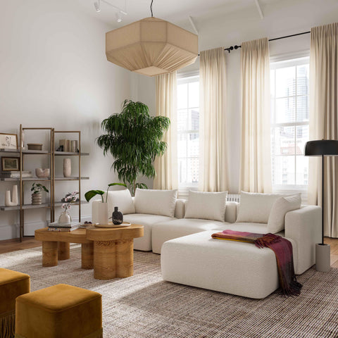 Hangover Contemporary Modular Sectional L-Shape Sofa