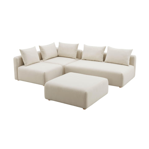 Hangover Contemporary Modular Sectional Sofa with Loose Cushions